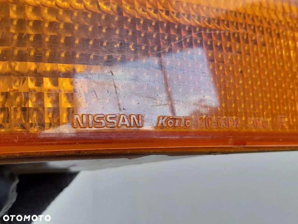 Lampa kierunkowskazu prawy przód Nissan Bluebird ZX Turbo KOITO 21063192 - 4