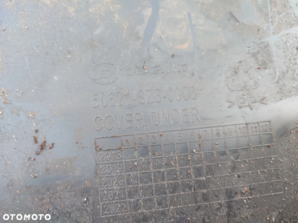 Pług, podłoga, wypełnienie Daelim XQ 125 250 - 7