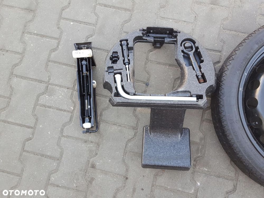 AUDI A6 C7 10-18r AUDI A7 18r- KOŁO DOJAZDOWE r20 LEWAREK KLUCZ UCHO - 3