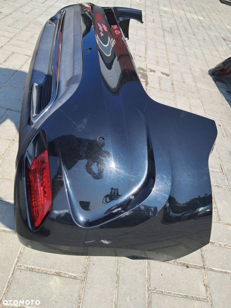 citroen ds4 zderzak tylny czarny ktv pod 4 czujniki pdc chrom - ok - 11