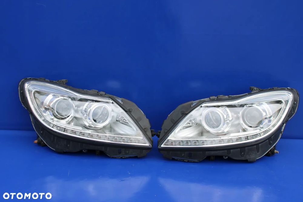 Reflektor prawy lampa prawa Led ILS OE Mercedes W216 C216 Lift Euro - 15
