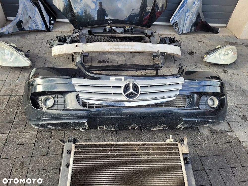 Mercedes A przedlift W169 1.7 CDI Zestaw maska lampy blotniki zderzak pas - 4