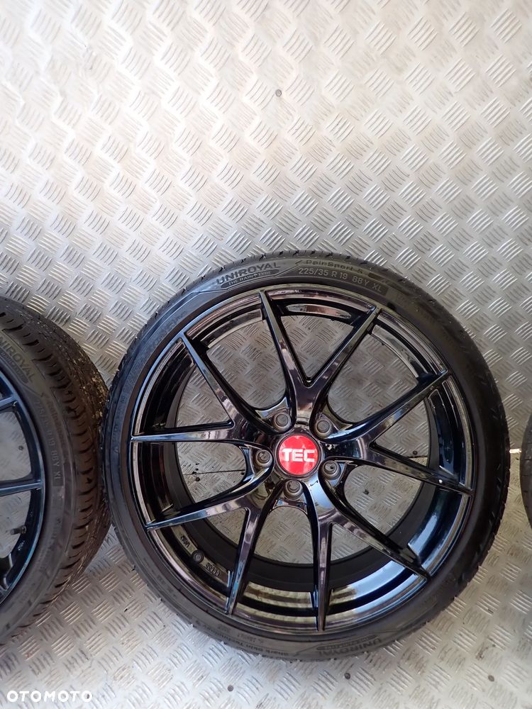 FELGI ALUMINIOWE VW AUDI TEC 8JX19  ET 45  5X112   OPONY GRATIS 225/35/19XL - 5
