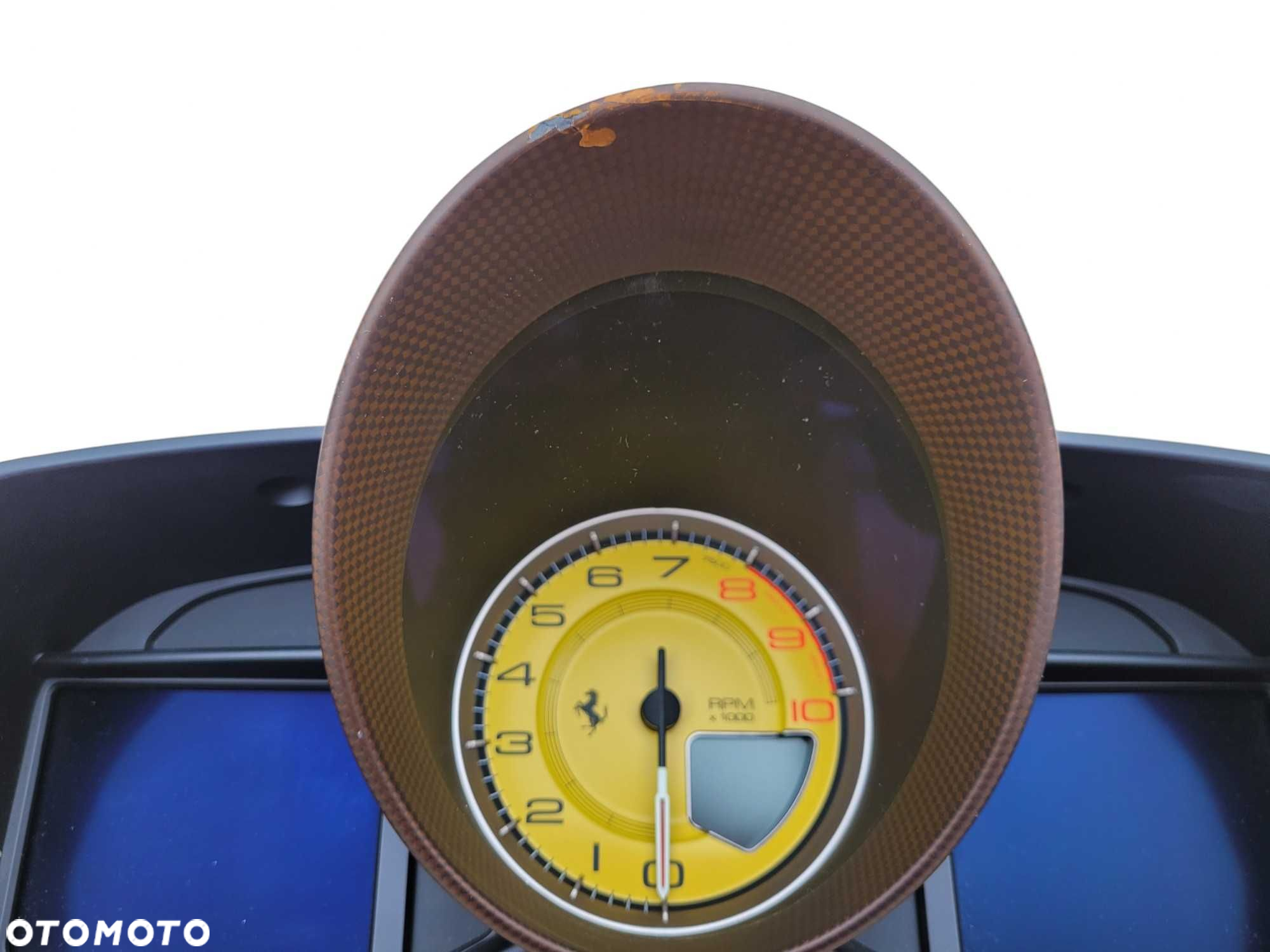 Ferrari F8 F142M - licznik prędkościomierz zegary cluster tacho CARBON - 2