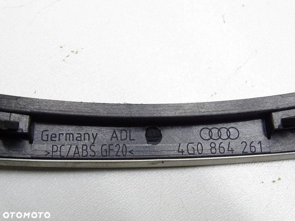 LISTWA DEKOR DRZWI PRZÓD TYŁ POPIELNICZKA KOMPLET 4G0864261 AUDI A6 C7 4G - 15