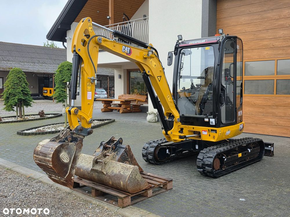 Caterpillar Caterpillar CAT 302.7 D CR mini koparka szybkozłącze 3 łyżki piękna serwisowana 1 wł JCB - 31