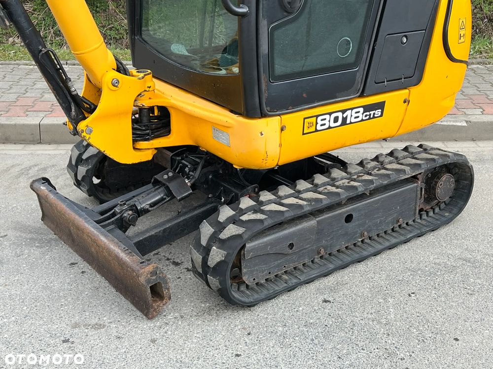 JCB MINIKOPARKA JCB 8018 3 Łyżki Stan IDEALNY - 5