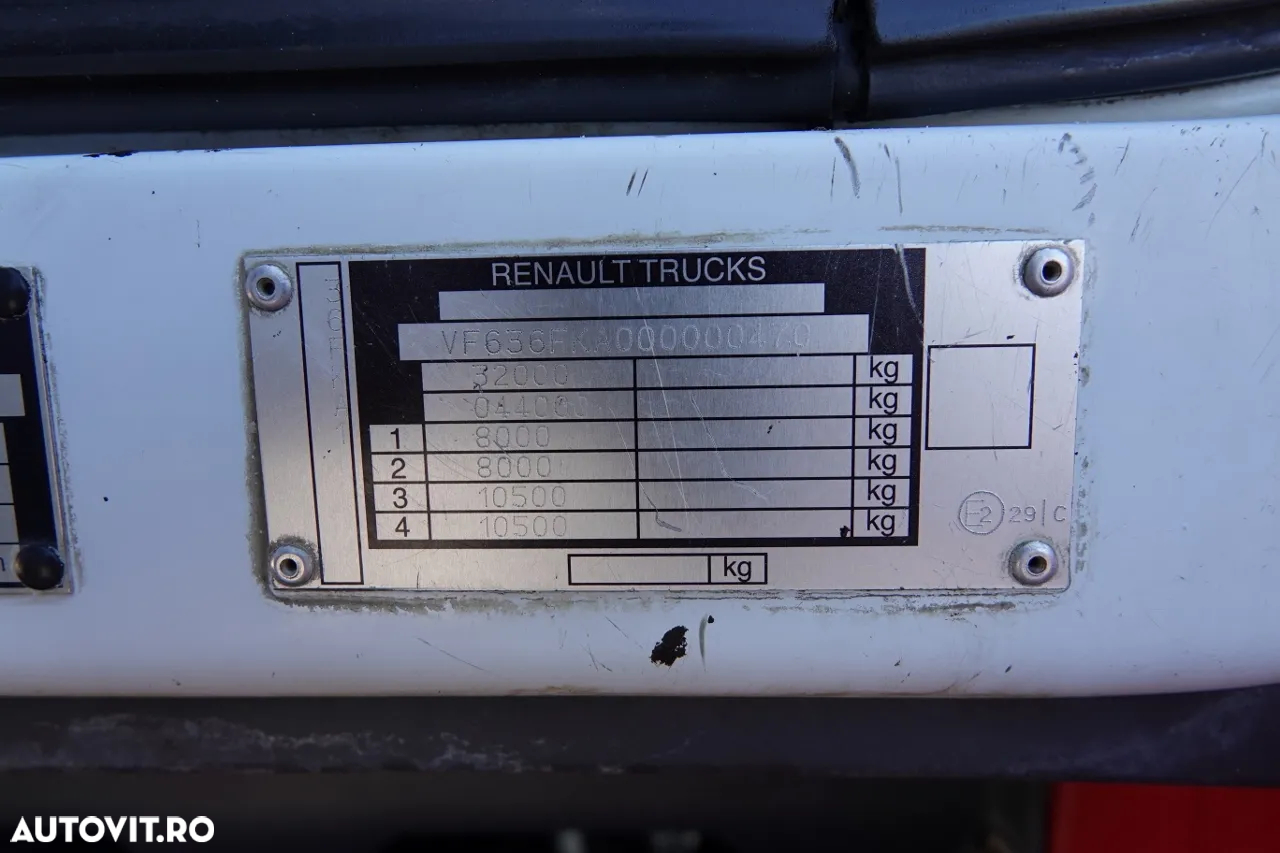 Renault KERAX 480 / 8x4 / TIPPER / HYDROBRA / HYDROKLAPA / BORDMATIC / AUTOMATIC - 38