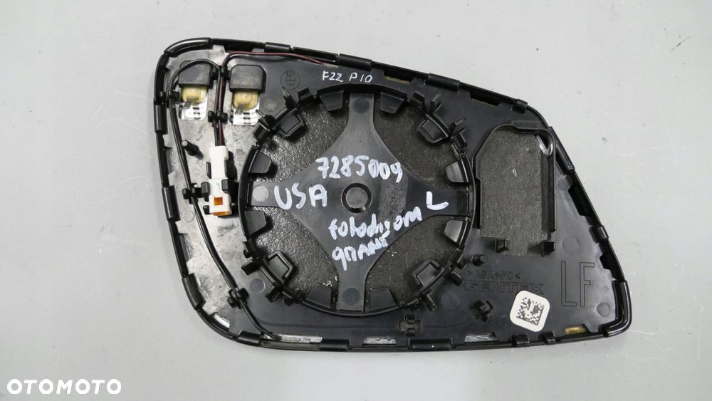 bmw f22 f30 f31 f36 wkład lusterka lewy grzany fotochrom usa 7285009 - 4