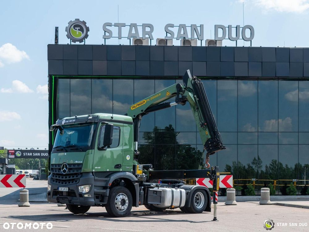 Mercedes-Benz AROCS 1842 4x2 PALFINGER PK 20001 HDS Żuraw Siodło - 7