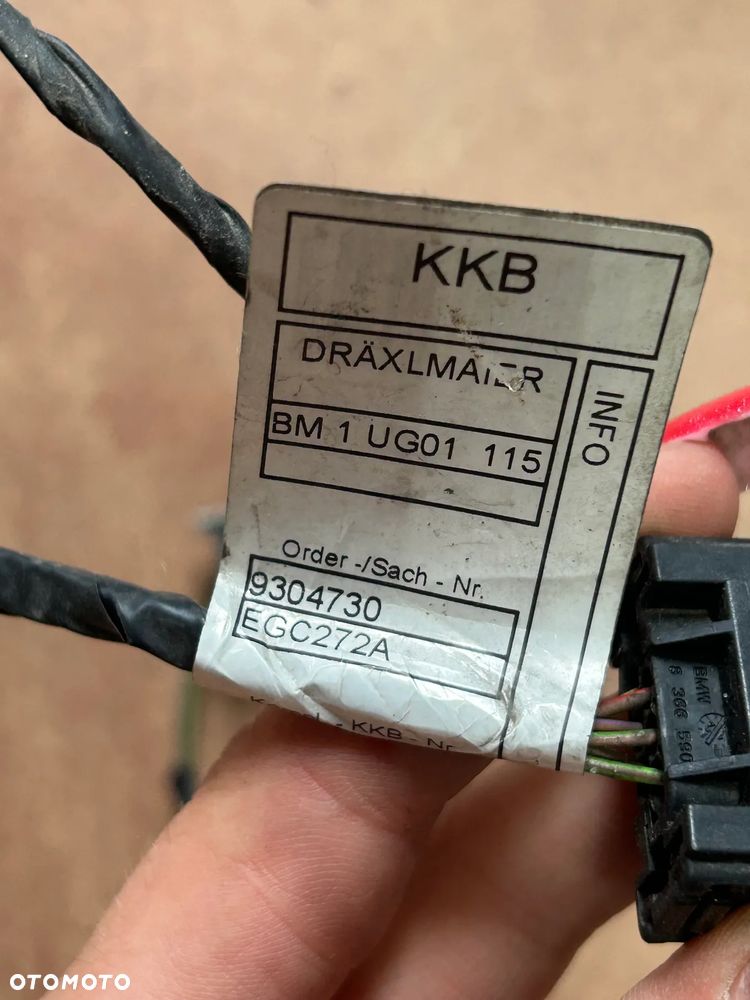 BMW F25 WIĄZKA CZUJNIKÓW PDC TYŁ TYLNA 9304730 - 2