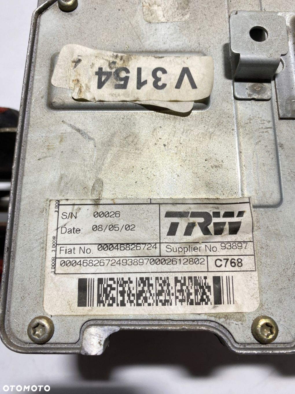 POMPA WSPOMAGANIA ELEKTRYCZNA FIAT STILO 50730263 00046826724 - 4