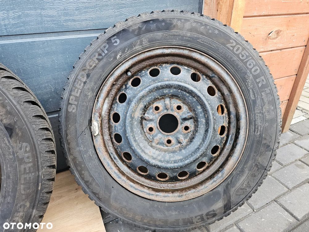KOŁA FELGI STALOWE OPONY ZIMOWE TOYOTA AVENSIS 5x114,3 205/60/16 R 16 et39 - 11