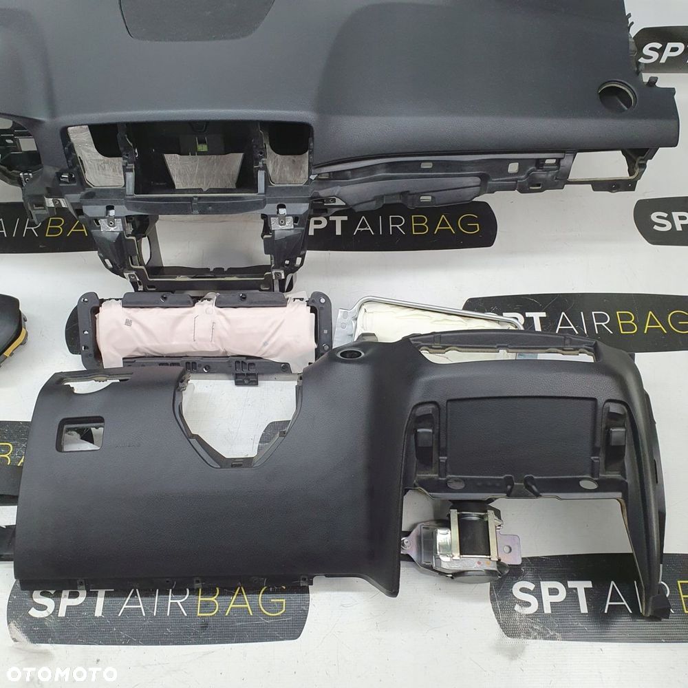 MERCEDES ML X166 DESKA ROZDZIELCZA KONSOLA KOKPIT PULPIT PODUSZKI AIRBAG AIR BAG PASY KIT SET - 12