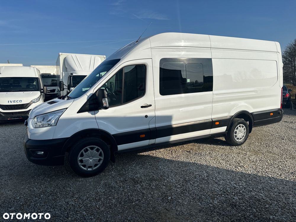 Ford TRANSIT MAXI/manual/brygadówka 5 osób/klima/navi/kamera/parktronik przód i tył/grzane fotele/LED - 2