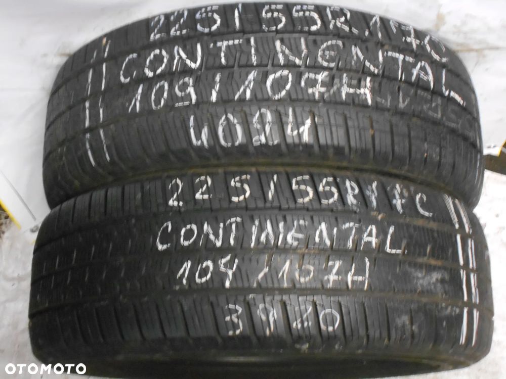 OPONY 225/55R17C CONTINENTAL VAN CONTACT 4 SEASON DOT 4024 / 3920 9MM - 1