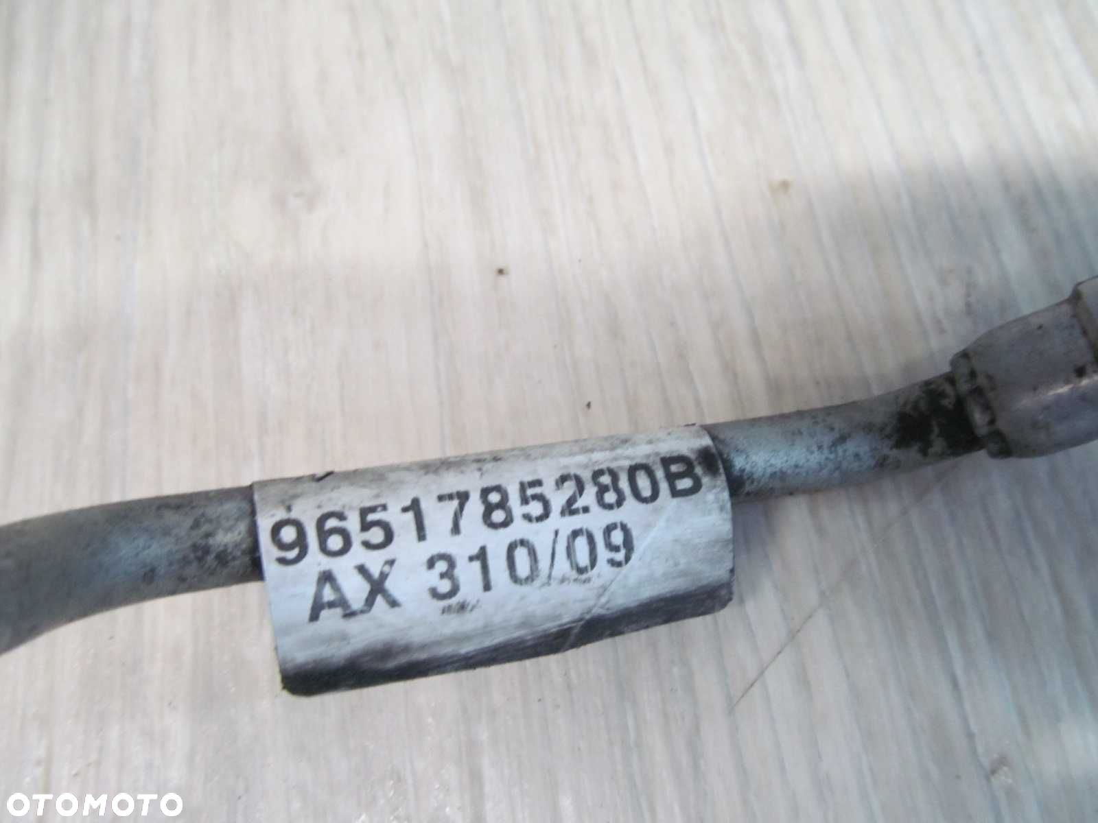 PEUGEOT 1.6 HDI PRZEWOD SMAROWANIA TURBINY 9651785280 - 5