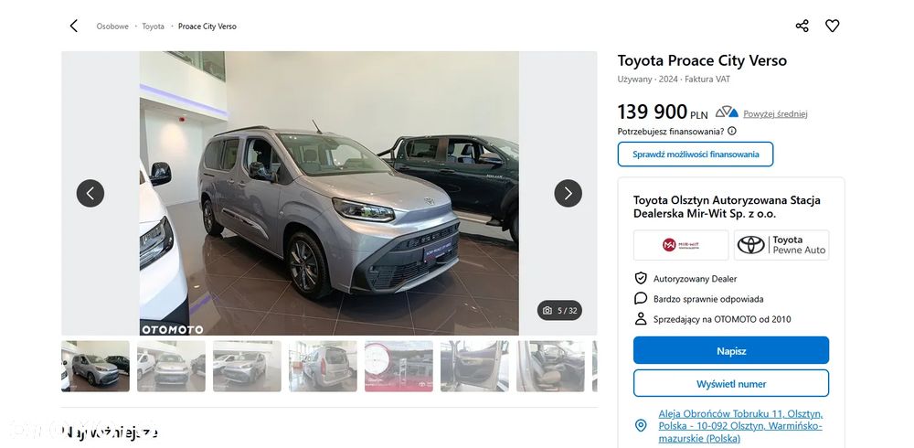 Toyota Proace City Verso Long 1.5 D-4D Family - 11