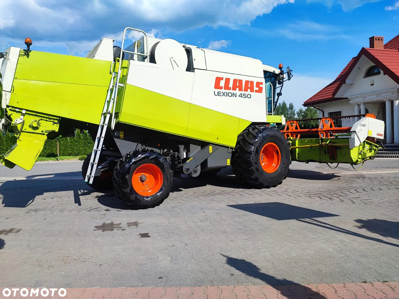 Claas Lexion 450 C600 Kombajn do Zboża C540 Lexion 430 Tucano 320 APS Tucano 350 Lexion 415 Lexion 540 - 10