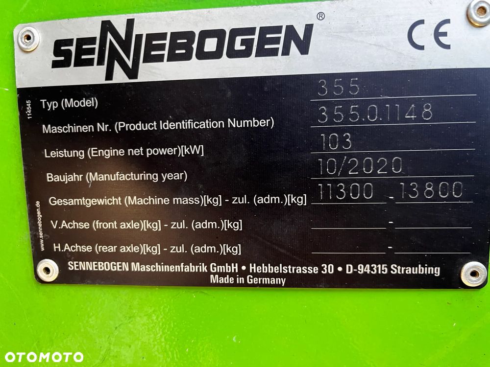 Sennebogen 355E - 10