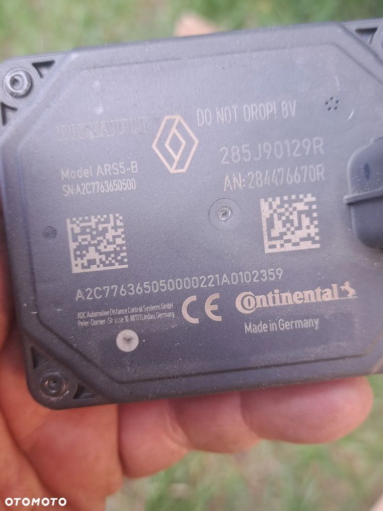 Radar Sensor Distronic ACC Dacia Renault 285J90129R 284476670R 259975285R - 5