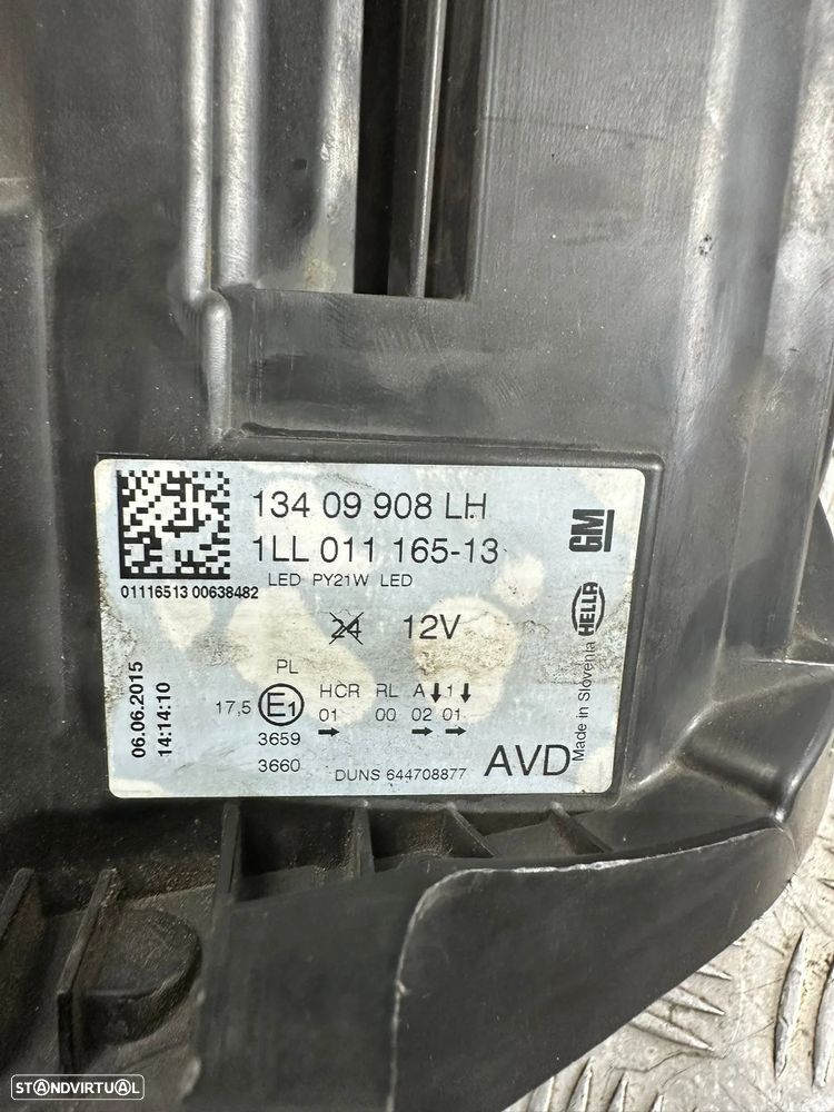 .Otica Farol Frente Frontal Direita Esquerda Halogenio Original Opel Insignia A Facelift 2013 a 2016 - 19