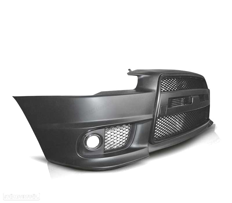 PARA-CHOQUES FRONTAL MITSUBISHI LANCER SEDAN 09-15 LOOK EVO - 3