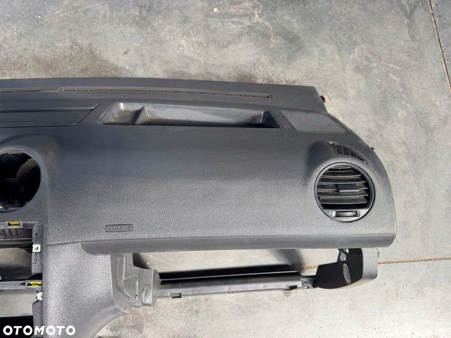 VW CADDY III KONSOLA PODUSZKA AIRBAG PASY SENSOR - 9