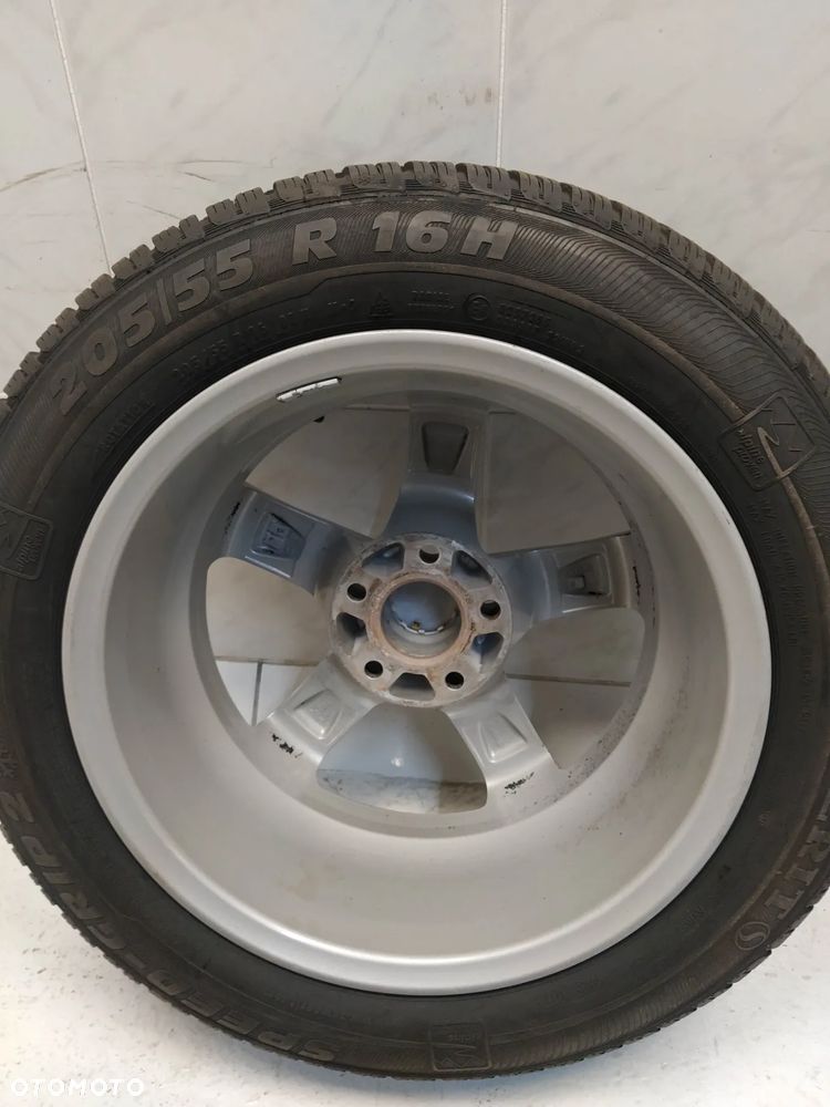 ALFA ROMEO AUDI SEAT SKODA VW 7X16 ORYGINALNE FELGI DEZENT ALUMINIOWE R16 ET40 5X112 OPONY SEMPERIT 205/55 KOŁA - 23