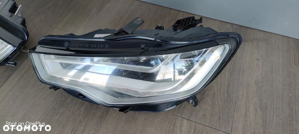 Audi A6 C7 Przedlift lampa przód lewa prawa - 2
