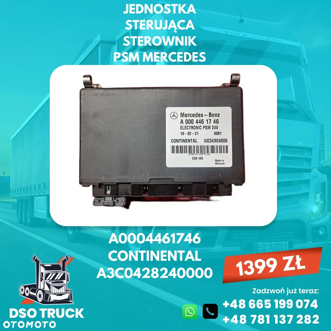 A0004461746 JEDNOSTKA STERUJĄCA STEROWNIK PSM MERCEDES - 1