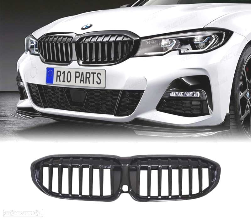 GRELHA BMW G20 G21 19-22 LOOK M PERFORMANCE PRETO BRILLO - 1