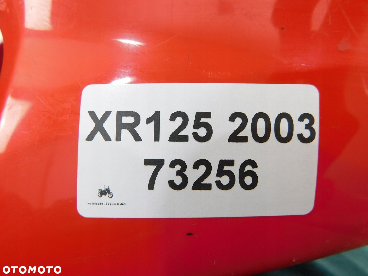 HONDA XR 125 03r. CZACHA CZASZA PRZÓD - 7