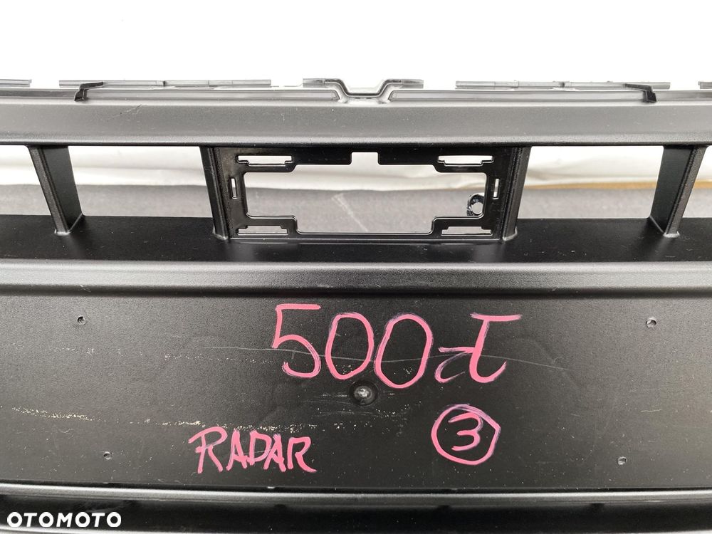 DUCATO BOXER JUMPER 14- ŚRODEK ZDERZAKA RADAR CZARNY ORYGINAŁ 1315077070 - 4