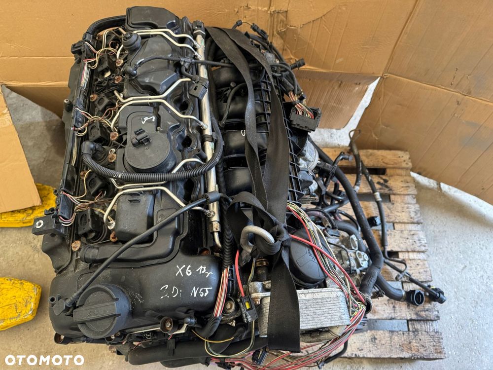 silnik kompletny bmw x6 e71 e72 3.0 306km n55b30a 13r n55 x5 film e70 - 4