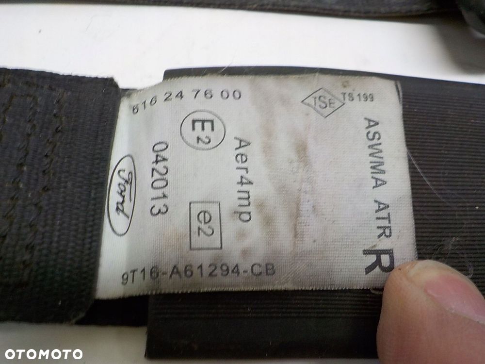 FORD TRANSIT CONNECT PAS BEZPIECZEŃSTWA NAPINACZ 9T16-A61294-CB - 7