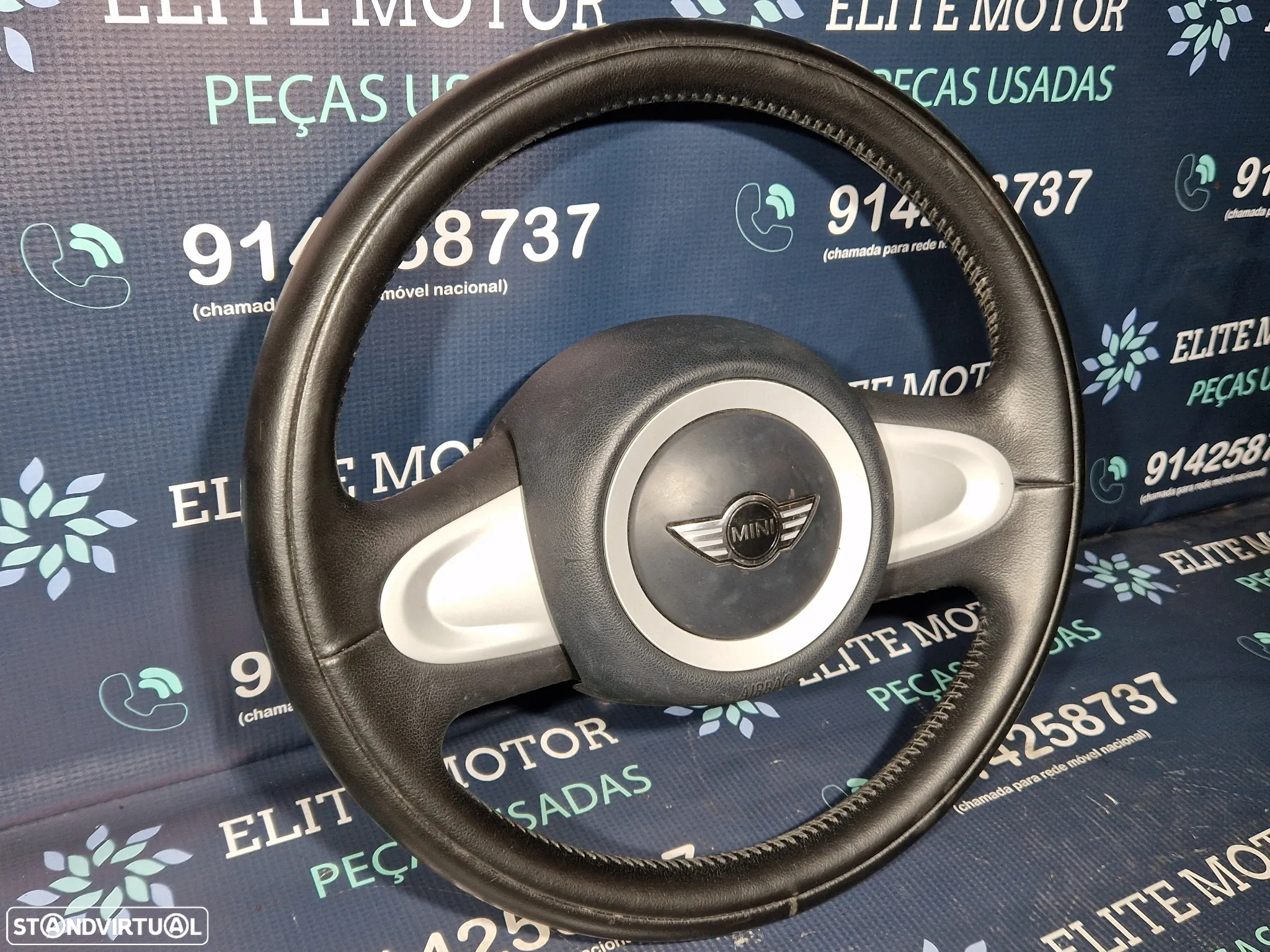 Volante usado pele com airbag MINI ONE COOPER R56 R55 R57 - 4