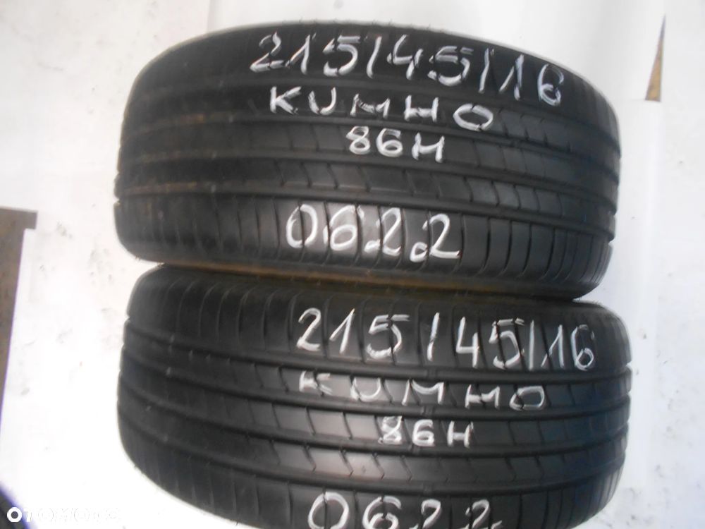OPONY 215/45R16 KUMHO ECESTA HS 51 DOT 0622 8MM - 1