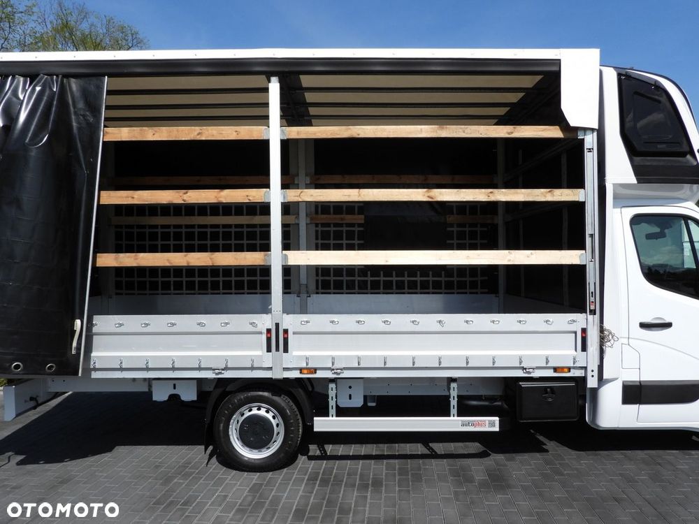 Renault MASTER  PLANDEKA 10 PALET WEBASTO TEMPOMAT LEDY PNEUMATYKA KLIMATYZACJA  165KM - 25