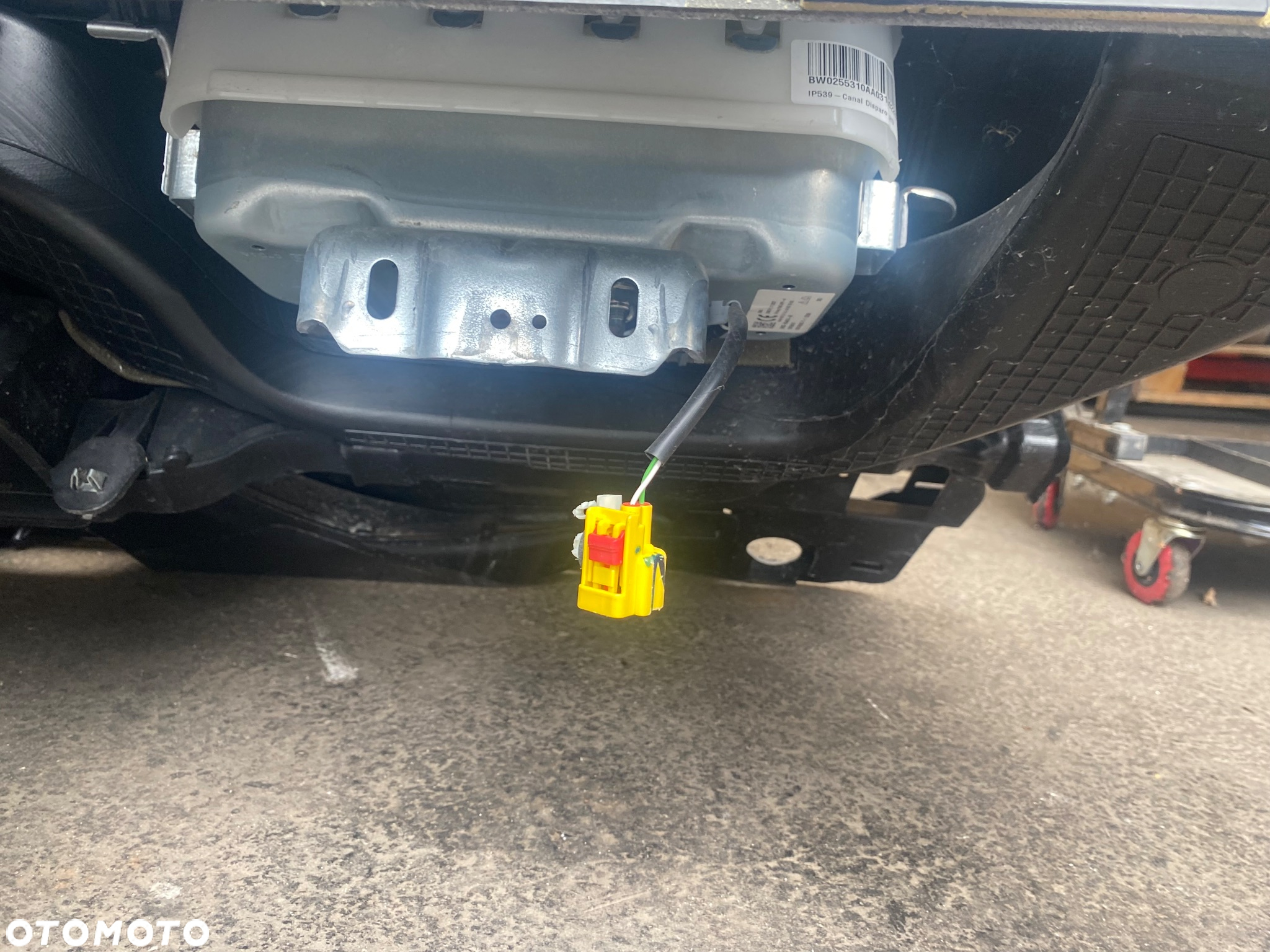 Ford S-max MK2  2 II LIFT MK4 18r DESKA KOKPIT PODUSZKI POWIETRZNE AIR BAG AIRBAG poduszka KIEROWCY w kierownicę PASAŻERA KOLANOWA  mk 2 mk 3 mk 4 galaxy S max Smax S-maks lift II 2 komplet poduszek galaxy - 6