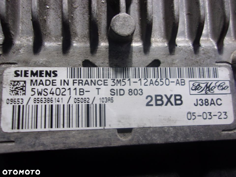 STEROWNIK KOMPUTER Ford 5ws40211b-t   3M51-12A650-AB - 2
