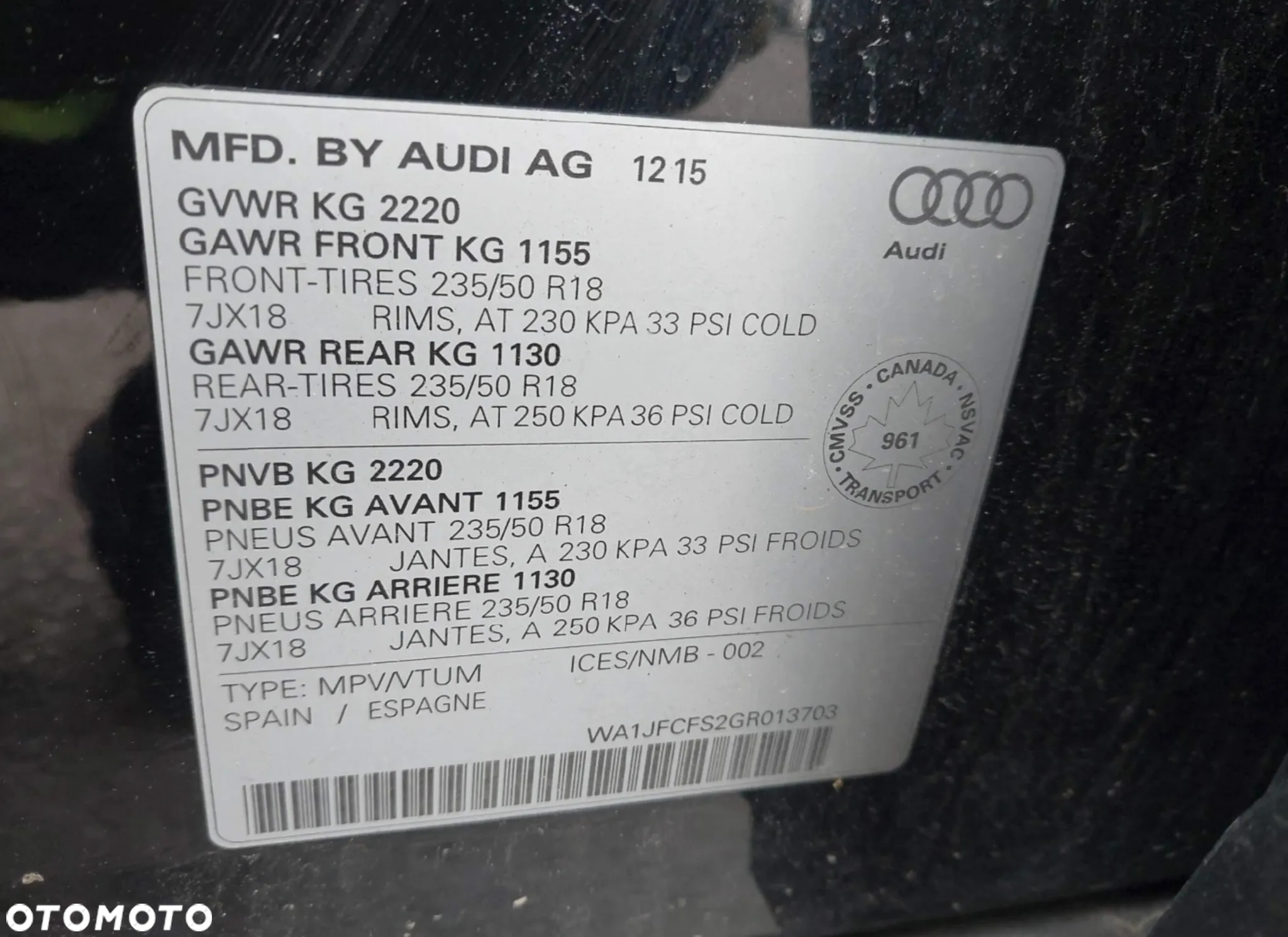 Audi Q3 2.0 TFSI Quattro Sport S tronic - 18