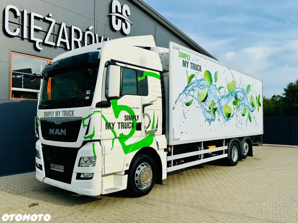 MAN TGX 26.400 // E6 // Klimatyzacja / chłodnia z windą // 19 Epal // sypialka // świeżo z Niemiec !!! - 2