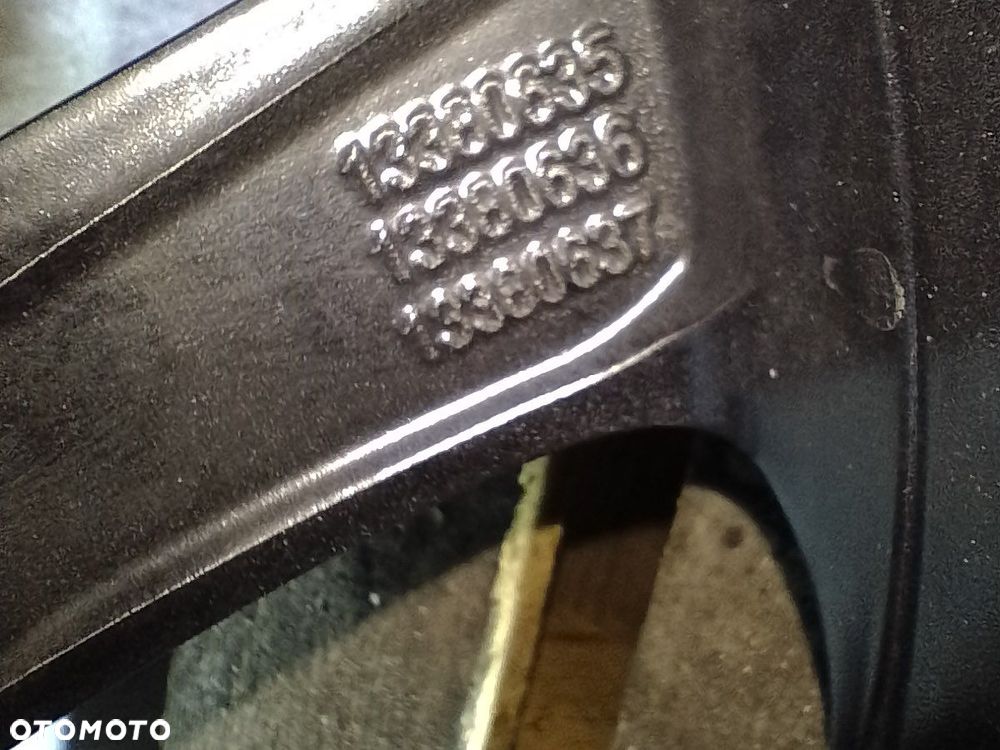 FELGI ALUMINIOWE KOMPLET 16 OPEL CORSA E 13380635   13380636   13380637 - 5