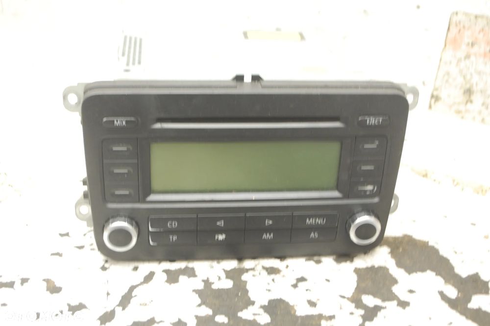RADIO FABRYCZNE CD ORYGINAŁ VW GOLF V PASSAT B6 TOURAN I 1K0035186P - 1