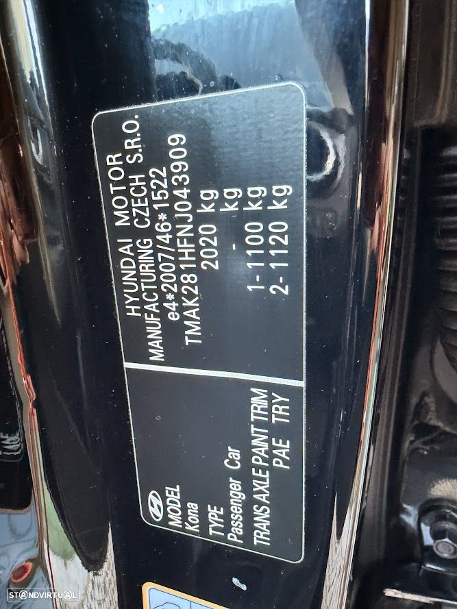 Hyundai Kauai 39 kWh Vanguard - 55