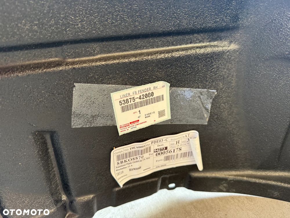 Nadkole lewy/prawy przód Toyota RAV-4 | RAV4 - 53875-42080 - oryginalne (nowe) - 8