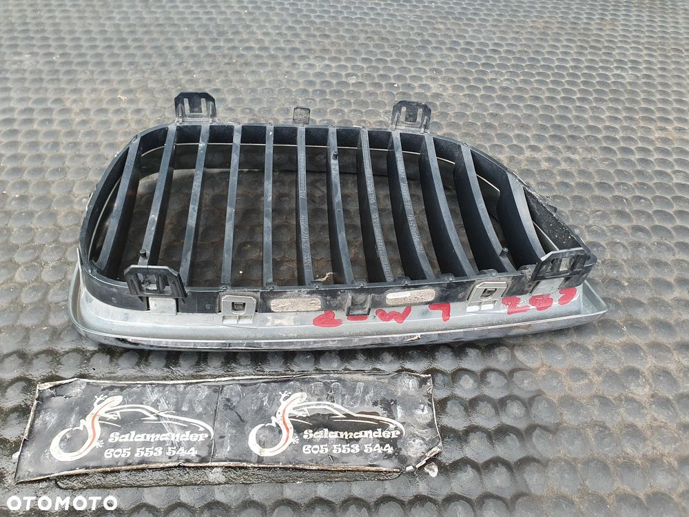 Kratka 7128613 7128614 7906809 Atrapa Nerki Nerka Gril Atrapka Zderzaka Przód M-Pakiet BMW 1 E81 E87 LCI Lift - 14