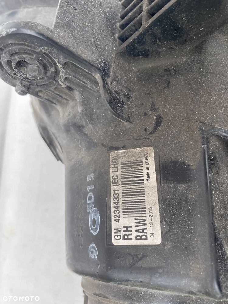 lampy opel mokka a lift czarne komplet  eu całe - 10