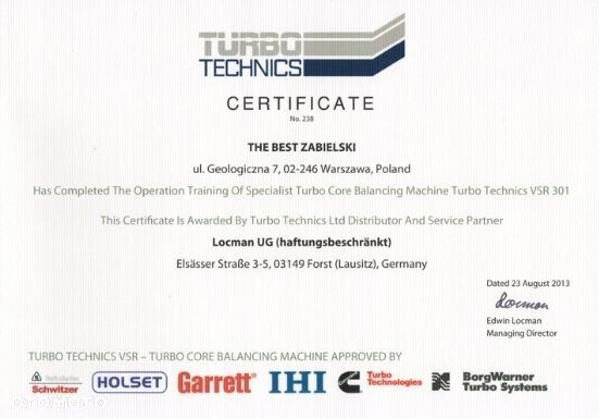 TURBOSPRĘŻARKA MERCEDES-BENZ 14B267130013 - 4